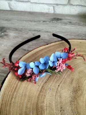 serre-tête fleurs séchées