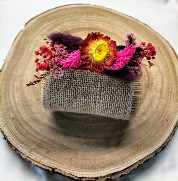 serre-tête fleurs séchées