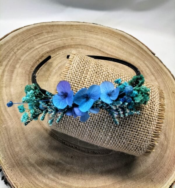 serre-tête fleurs séchées