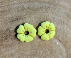 Fleurs interchangeables TS camaïeu jaune