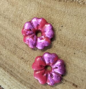 Fleurs interchangeables TS camaïeu rose/ violet