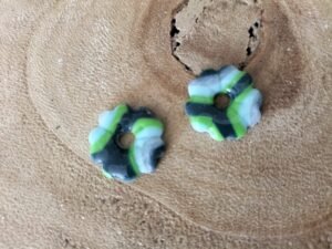 Fleurs interchangeables TS camaïeu vert