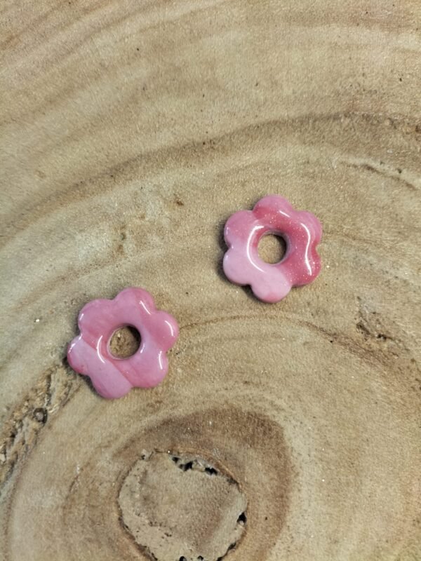 Fleurs interchangeables TM camaïeu rose