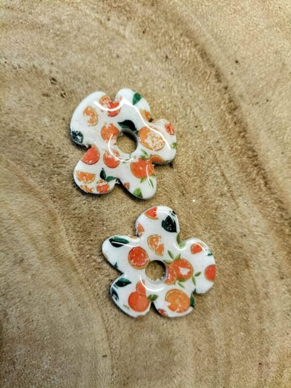 Fleurs interchangeables XL orange