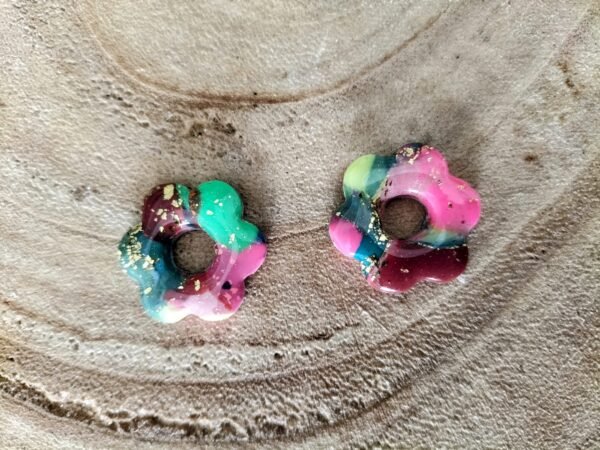 Fleurs interchangeables TM multicolore