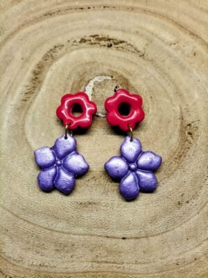 collection fleur violet /rose