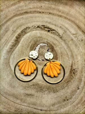collection coquillage jaune