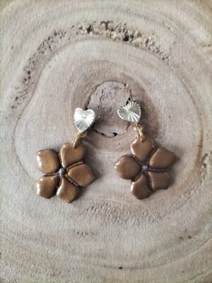 collection marron irisée