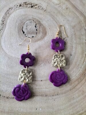 collection violet /doré