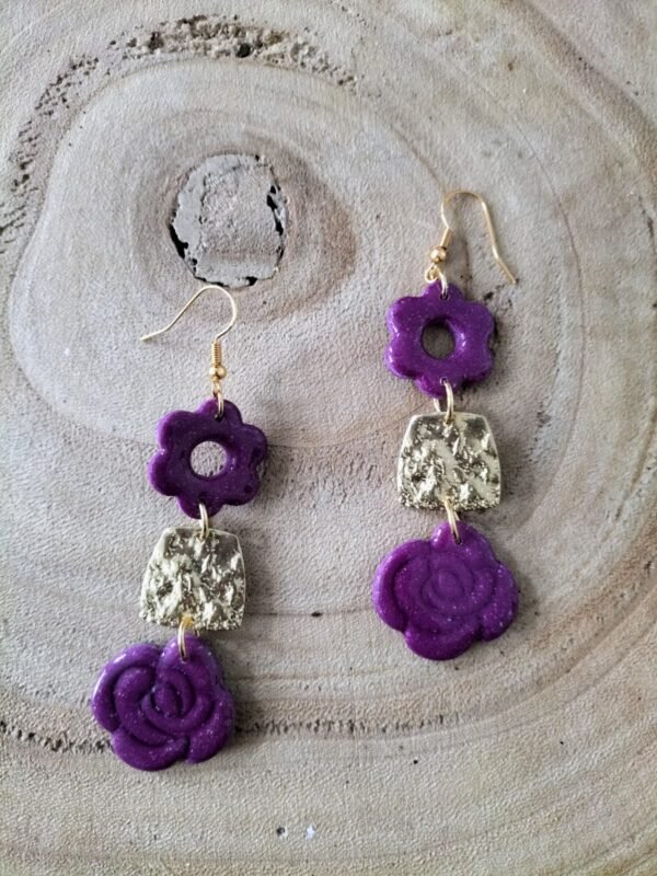 collection violet /doré