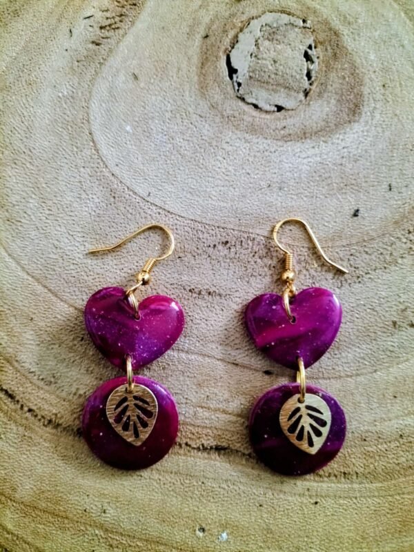 collection camaïeu cœur rose