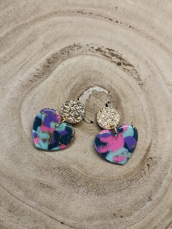 collection camaïeu vert /cœur