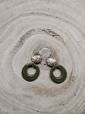 collection kaki paillette /  marron paillette