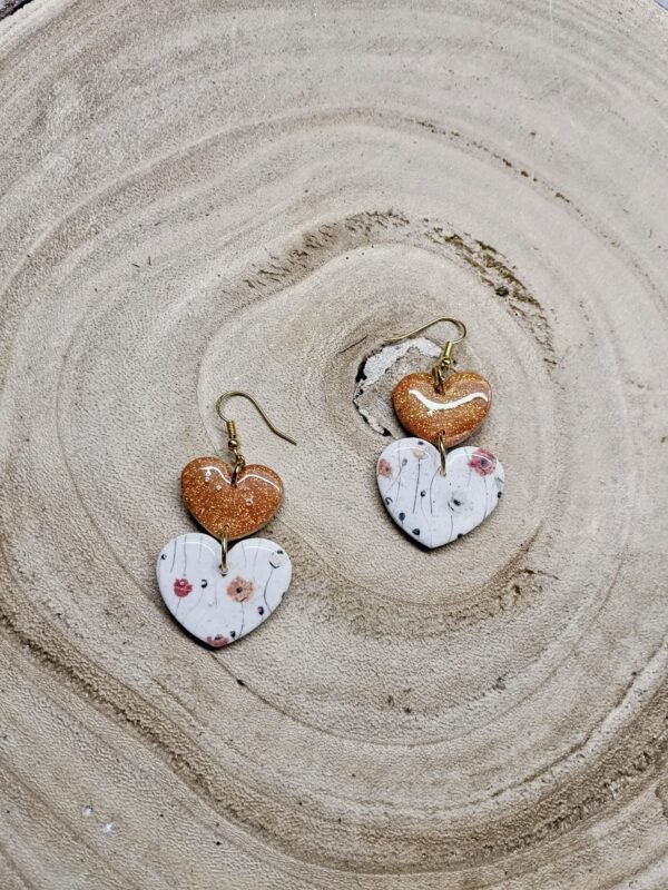 collection coquelicot / marron doré