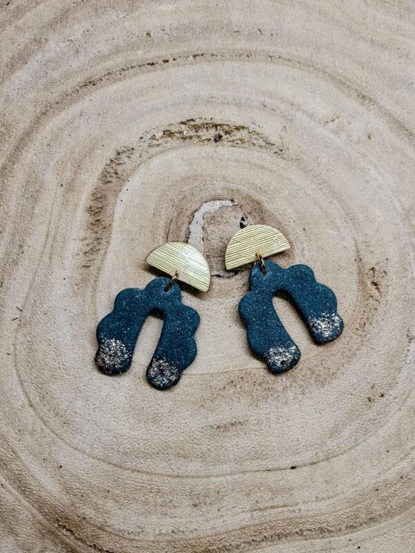 collection vert /doré /paillette