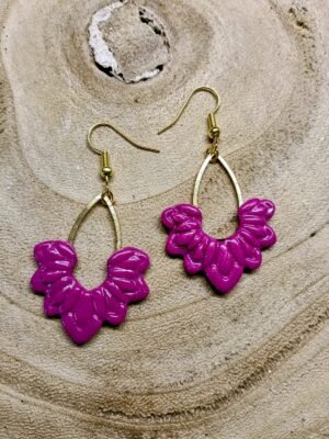 collection fuchsia /doré