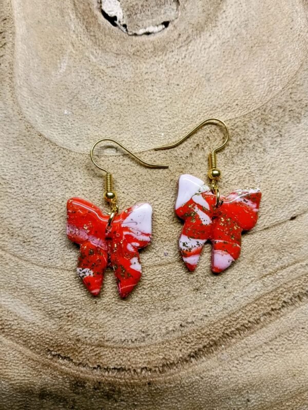 collection nœud rouge /blanc