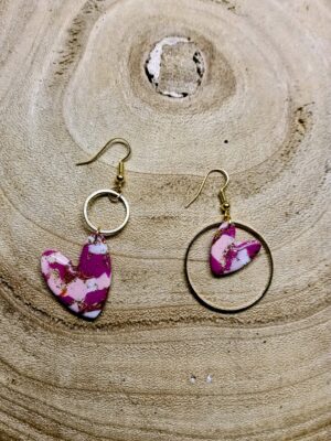 collection asymétrique camaïeu rose