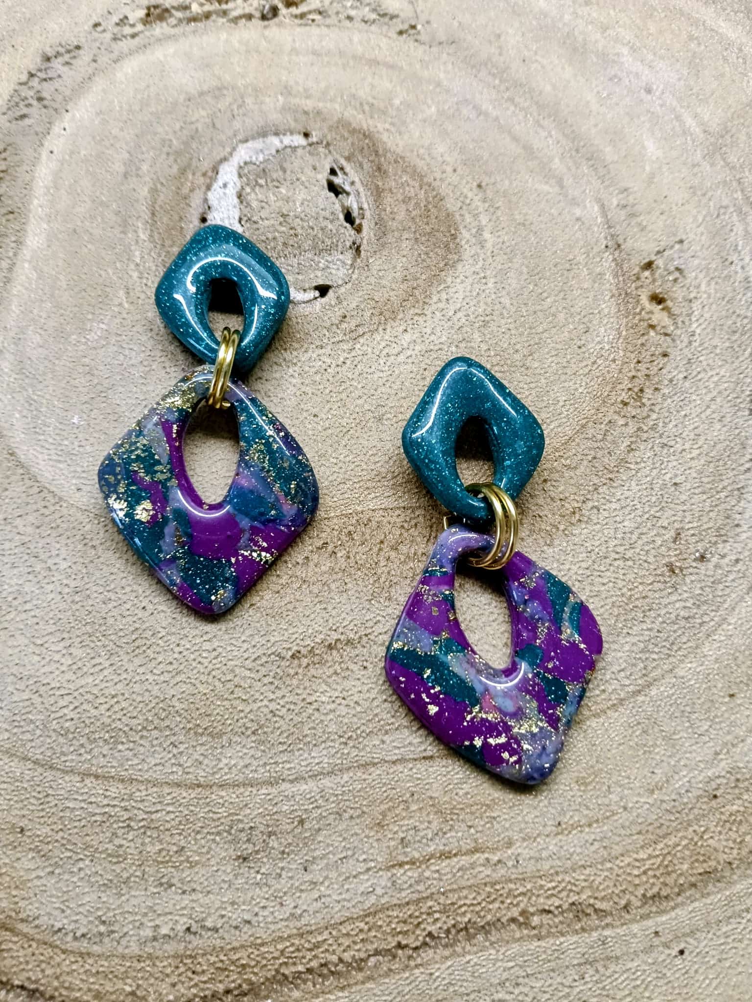 collection vert /violet