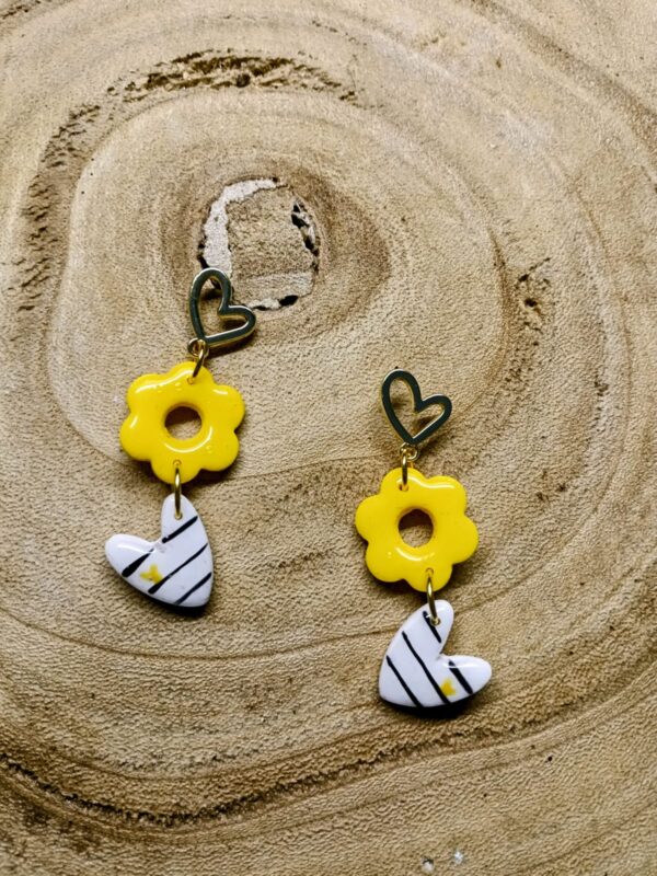 collection  cœur jaune