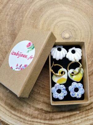 Box sur mesure ( blanc , bleu , jaune )