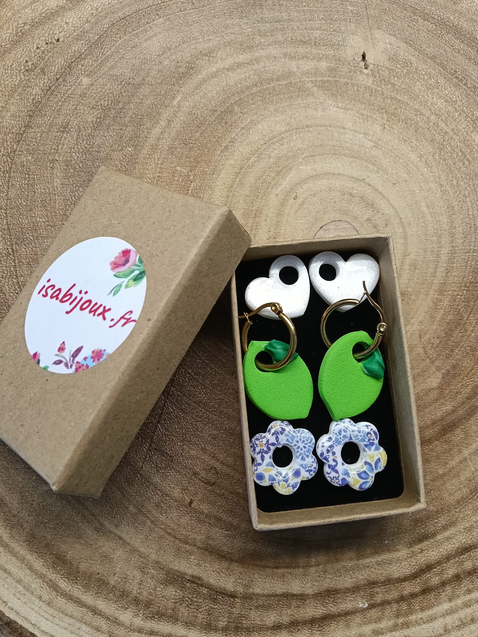 Box sur mesure ( blanc , bleu , vert )