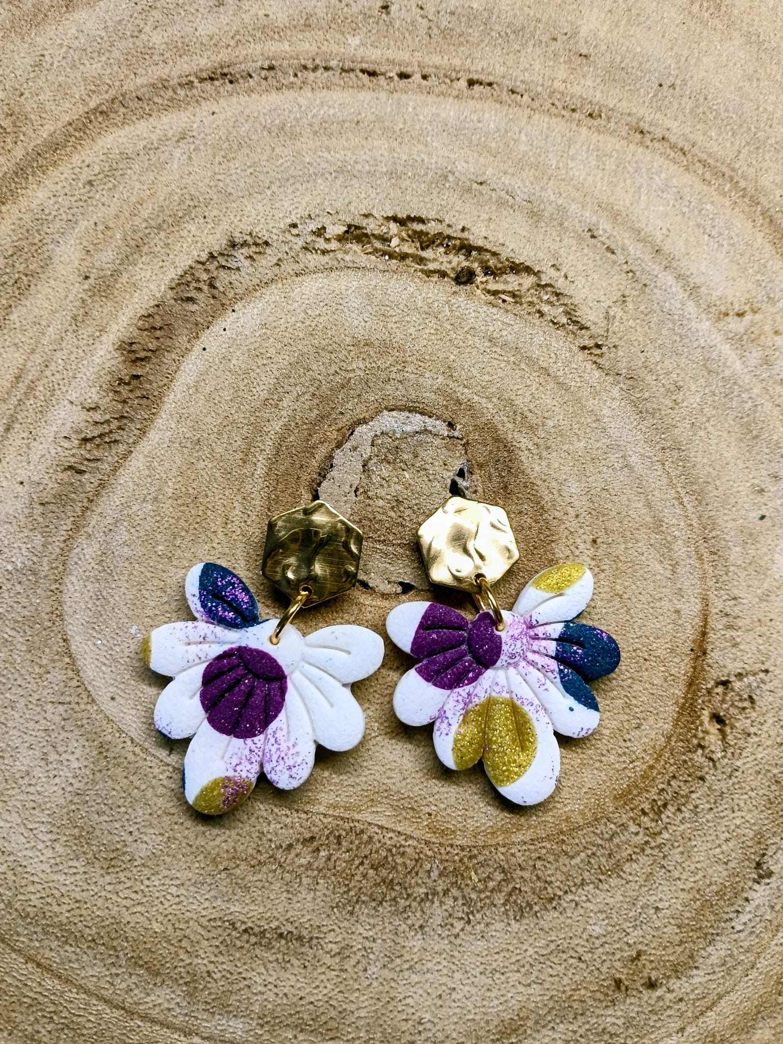 collection  blanc / violet