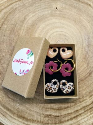 Box sur mesure ( rose gold , bordeaux ,léopard )