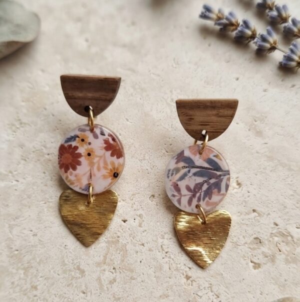 Collection bois automne /or