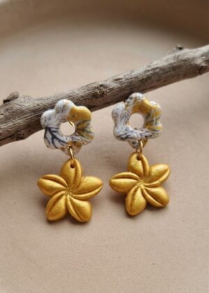 Collection fleur doré