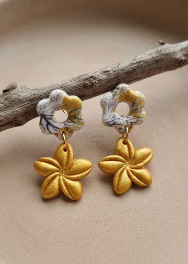 Collection fleur doré